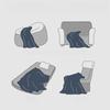 1pcs Soft Cozy Throw Blanket Warm Flannel for Sofa Office Shawl Bedroom Camping Travel with Dual Color Jacquard Cover Blankets Air Conditioning Quilt