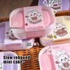 Squishy Simulation Cake Box Squeeze Toys Sticky Stress Relief Sensory Fidget Toys For Adults Anti Anxiety