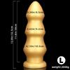 11cm Extra Large Giant Dildo Golden Silicone Anal Plug Fist Sex Supplies Extra Large Extra Thick Male and Female Anal Toys