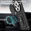 Hot For Xiaomi Redmi 14C 4G Case Armor Shockproof Slide Lens Cover For Redmi Note 14 Pro Plus 4G 5G Magnet Car Holder Ring Case