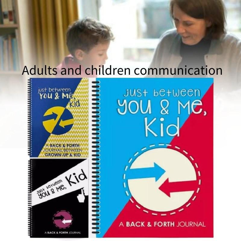 Just Between You And Me Kid Communication Diary For Parents And Children With Creative Cover Design