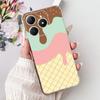 4G Clear For Realme Note 60 Case RMX3933 Luxury Butterfly Love Flowers Cool Lion Painted Phone Case For Realme Note 60X RMX3938