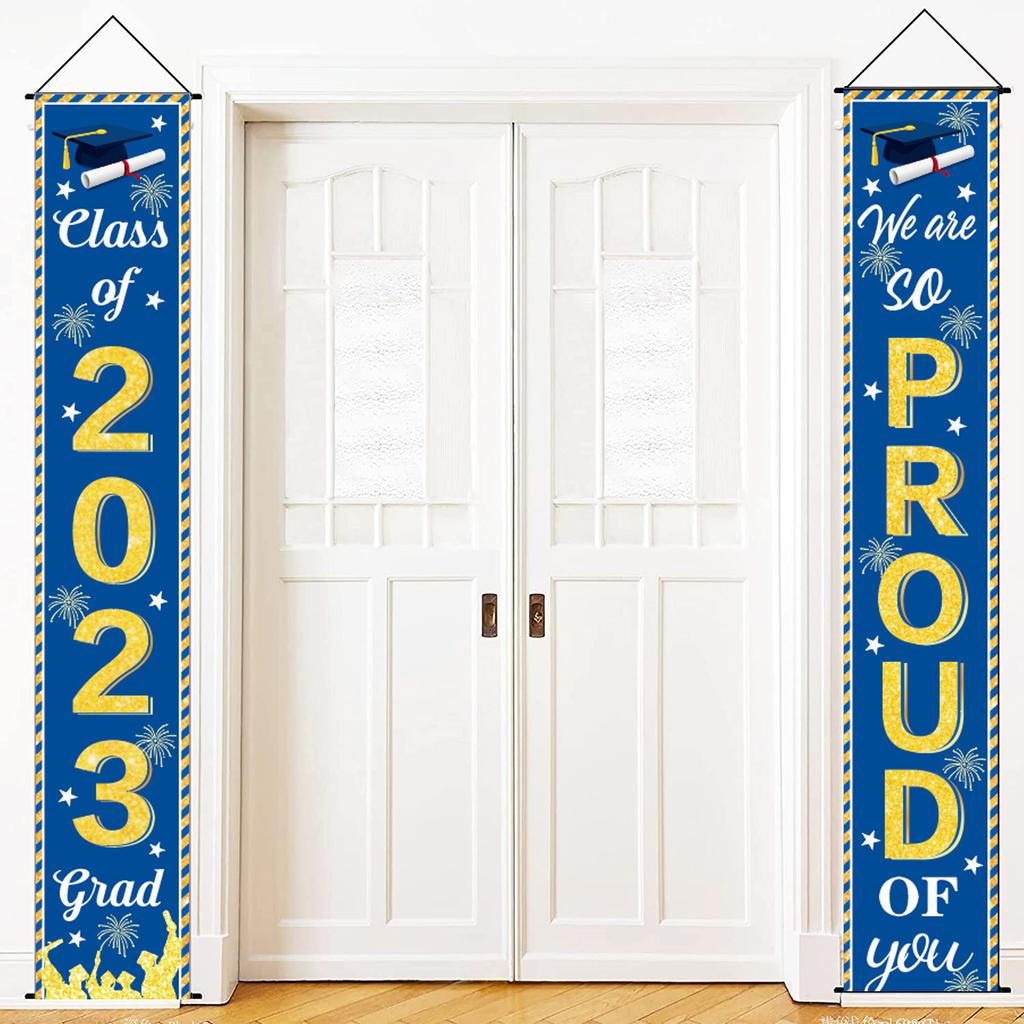 Grad Congrats Graduation Gateway Graduation Party Courtyard Arrangement Door Curtain Poster Customization
