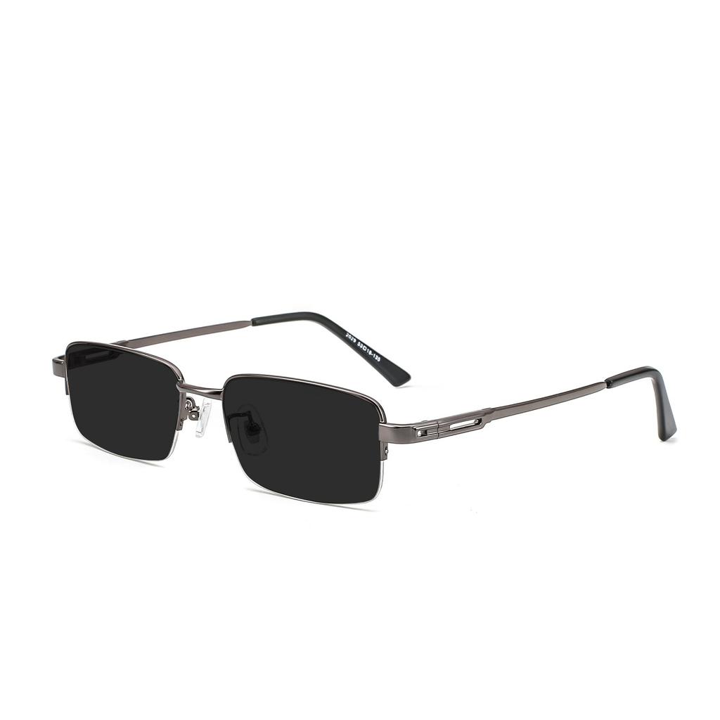 Titanium Alloy Photochromic Myopia Eyeglasses Women Men Prescription Spectacles Eyewear -0.5 -0.75 -1 -1.25 -1.5 -2 -2.5 To -6