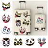 Decals Halloween Pumpkin Stickers PVC Self-adhesive Stickers  Mischievous Party Gifts