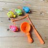 Children's Dinosaur Dishwasher & Fishing Toy Set with Vegetable Washing Basin