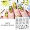 kads Nail Stamping Plates Immaturity 008 Funny Stuff Tree Flowers Pattern Template Manicure Nail Tool Templates