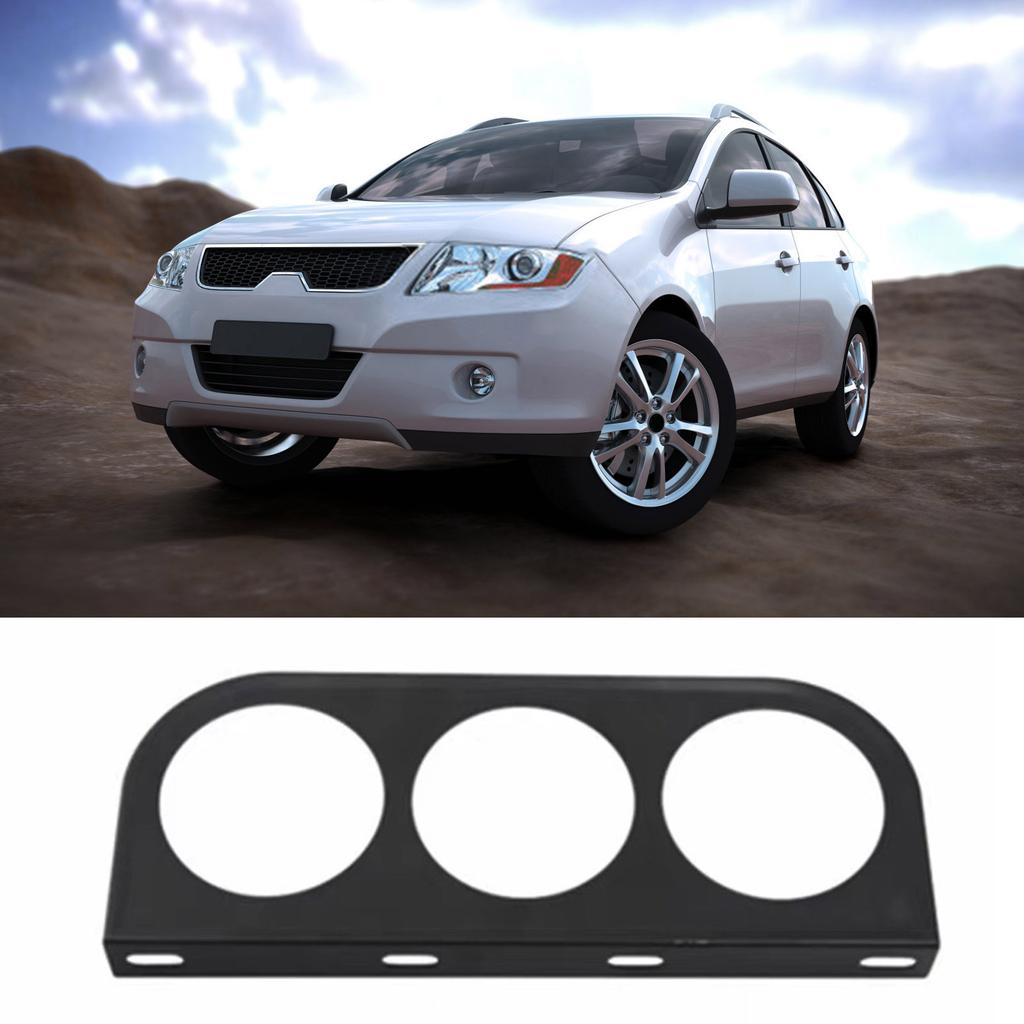 Praktische Metallhalterung für Messinstrumente, Säulenhalter, Montagehalterung für Öldruck- und Geschwindigkeitsmesser, Autozubehör mit 2,1 Zoll Durchmesser