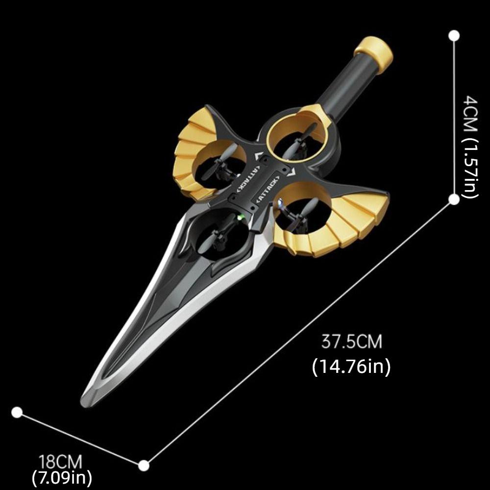 EPP Foam Four Motor Helicopter Toy Rechargeable Obstacle Avoidance Plane  Kids Toddlers Children