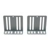 Metal Car Radio Mounting Accessory Replacement 2 Din