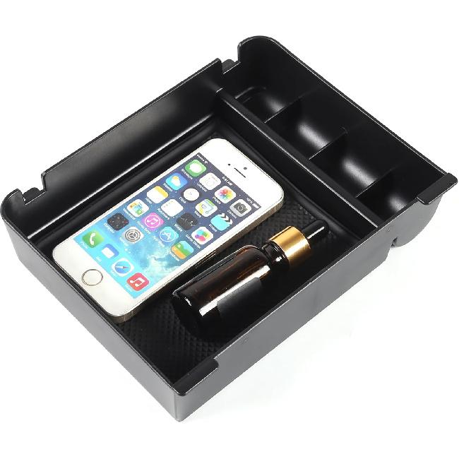 

Car Armrest Storage Box Tray Compatible with INEOS Grenadier 2022 2023 2024 2025 Center Console Armrest Organizer Storage Box Tray With Anti-Slip Mat