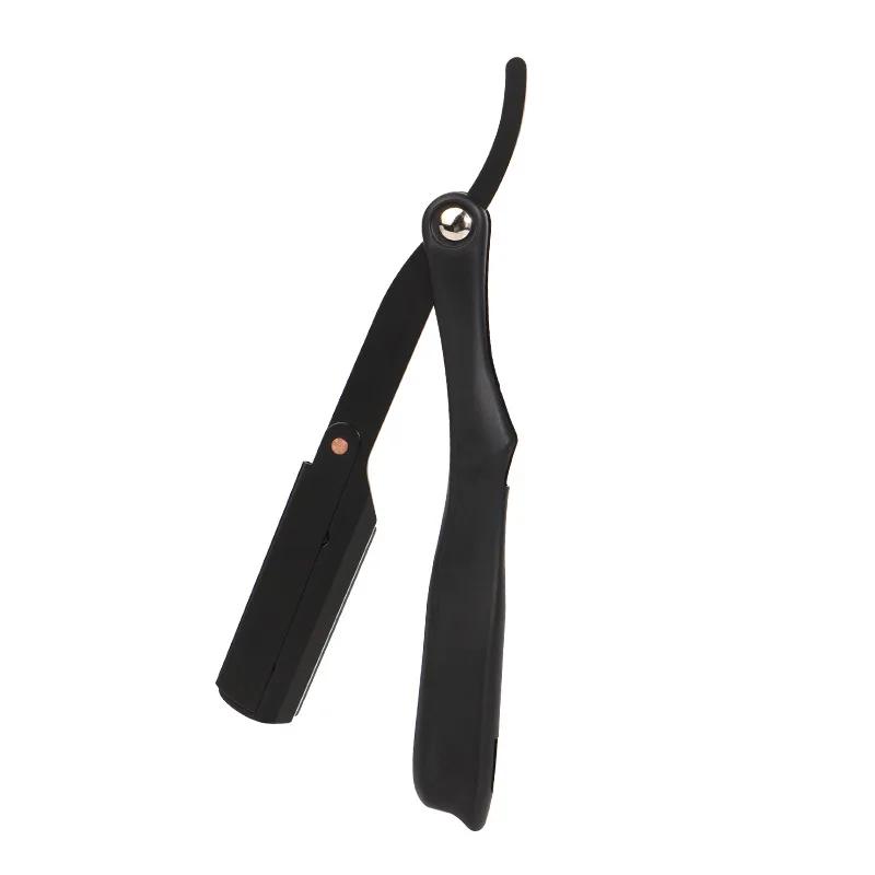 Professional Barber Razor Classic Manual Shaver Straight Edge Stainless Steel Shaver Barber Folding Shaving Shave Without Blades