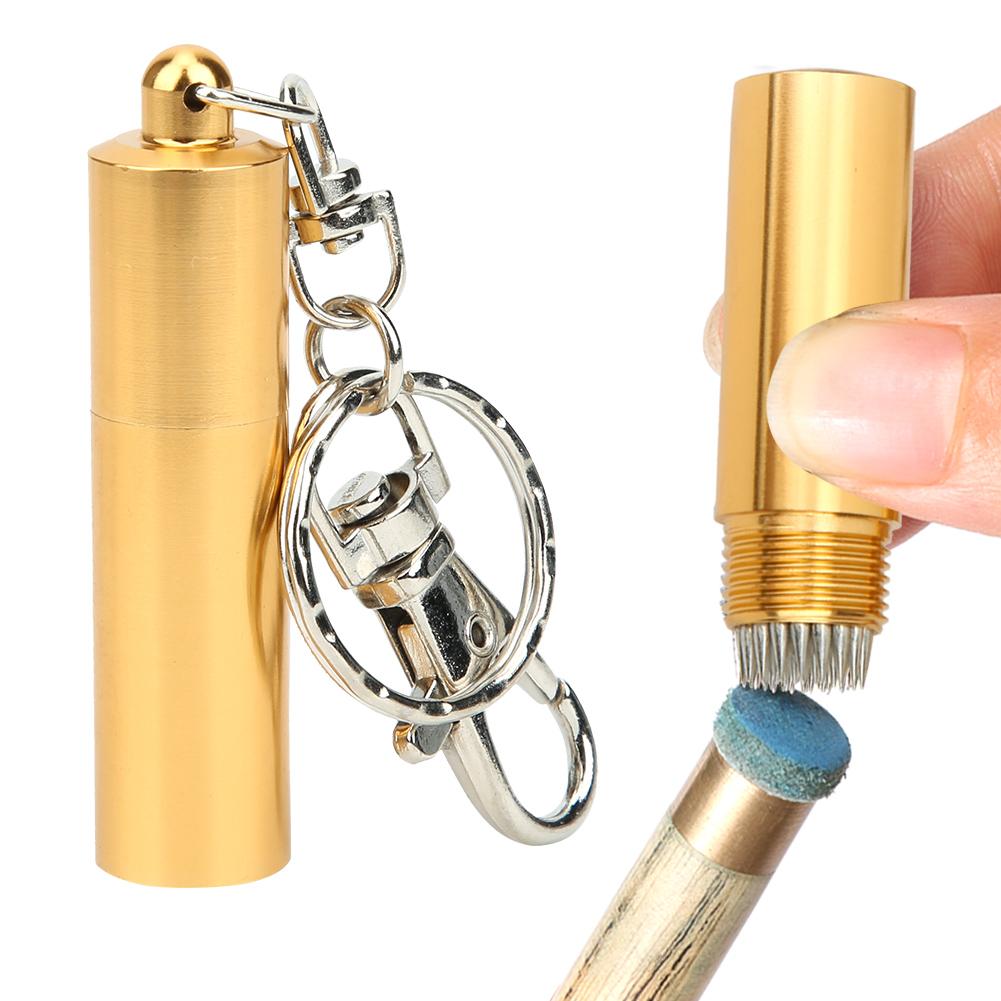 Snooker Pool Cue Tip Pricking Pin Grinding Repairing Tool Billiard Cue Accessoriesgolden