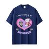 Game Deltarune Spamton and Tenna I Am Child of Divorce Funny Meme Tshirts Men Women Casual Cotton Vintage Oversized T Shirts