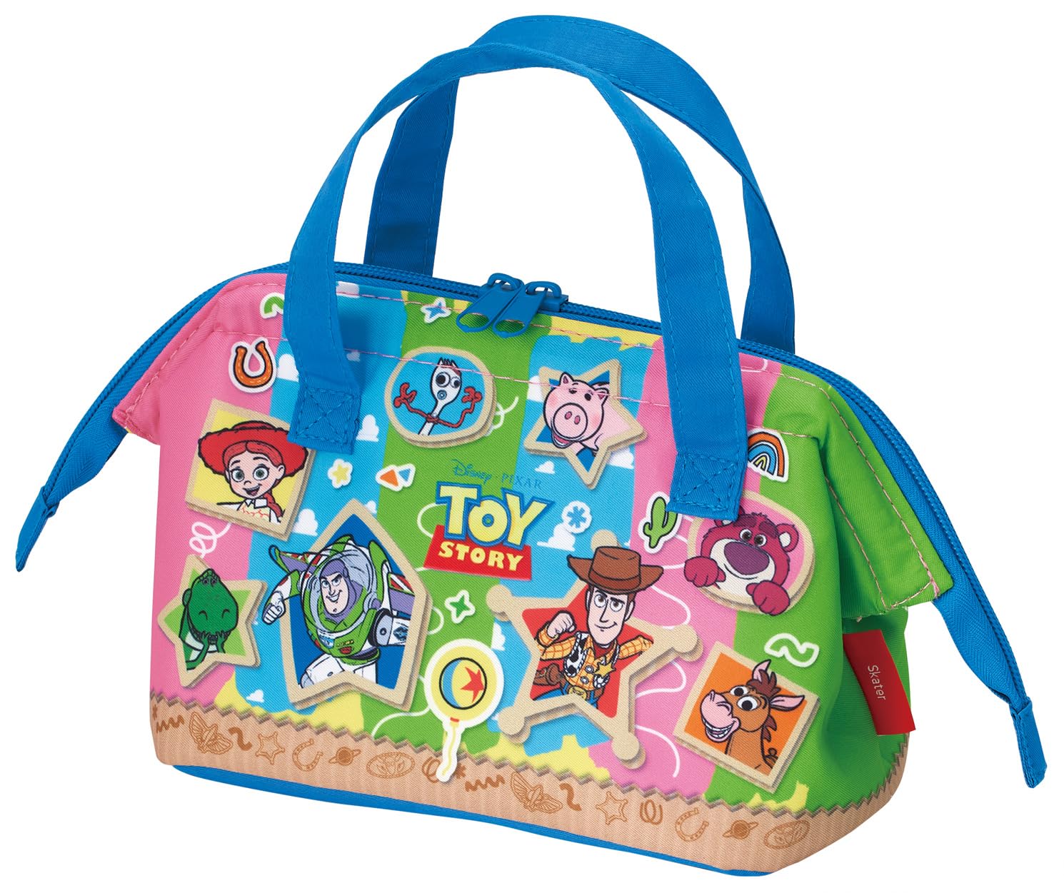 Skater Lunch Clasp Disney Toy Story Boys and Bag, Small, Insulated, Kids , Closure, 26, Girls, KGA0-A