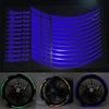 Wheel Decals Stickers for 18 21 Inch Motorcycle Wheels Set of 12 Pieces