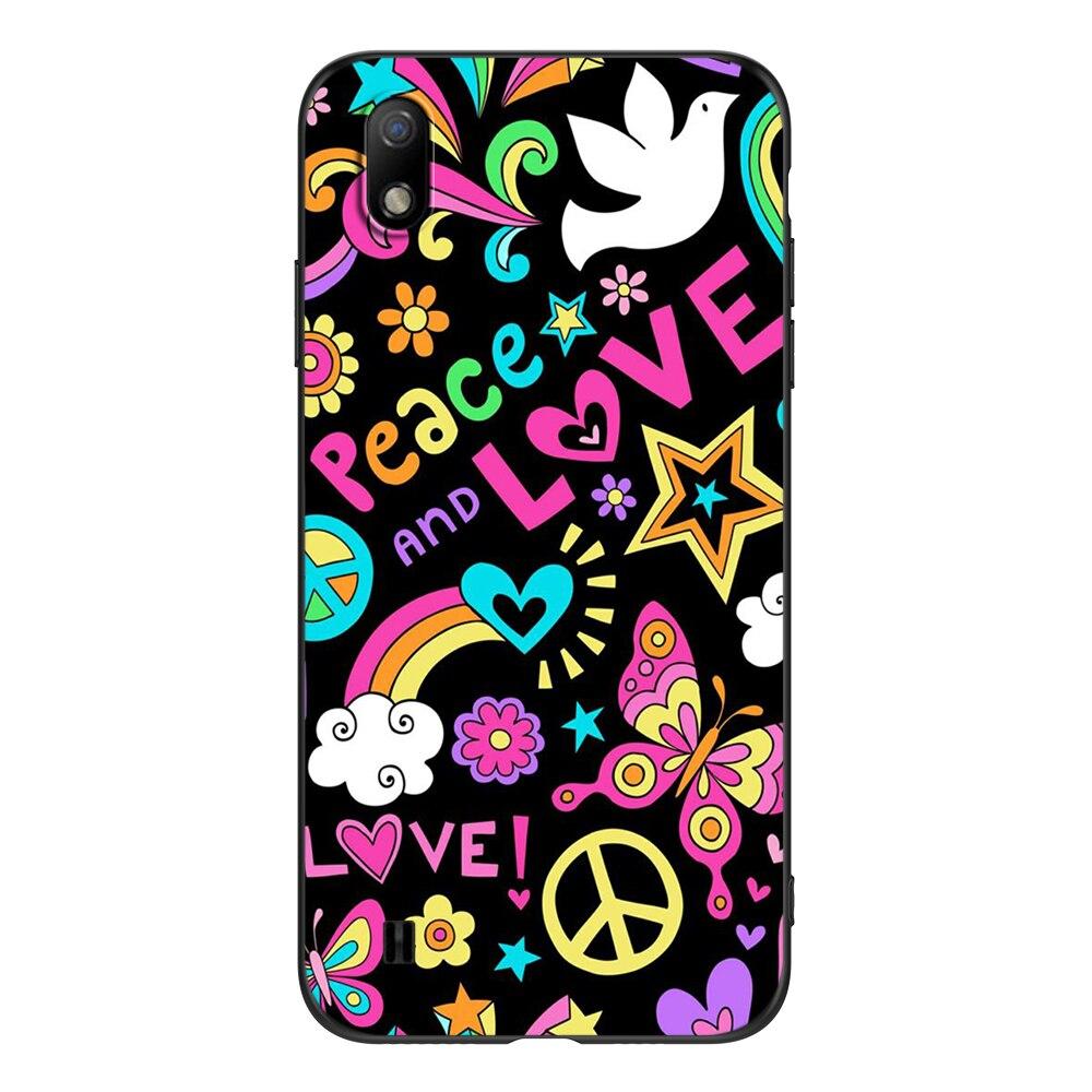 For ZTE Blade A7 2019 Phone Back Cover Black Tpu Case Cute Funy