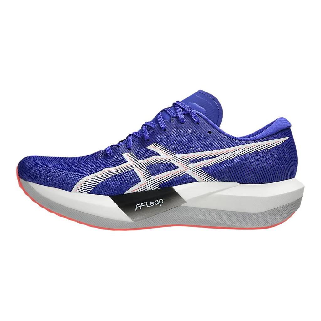 Asics Chaussures de course confortables Magic Speed 5 Chaussures de course unisexes Bleu Cobalt 1013A183-400