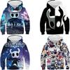 Hollow Knight Potisk Mikiny Mikiny Podzimní Fleecový Pulovr Chlapci Dívky Tepláková souprava y2k Topy Sudadera Anime Mikina Dětské oblečení