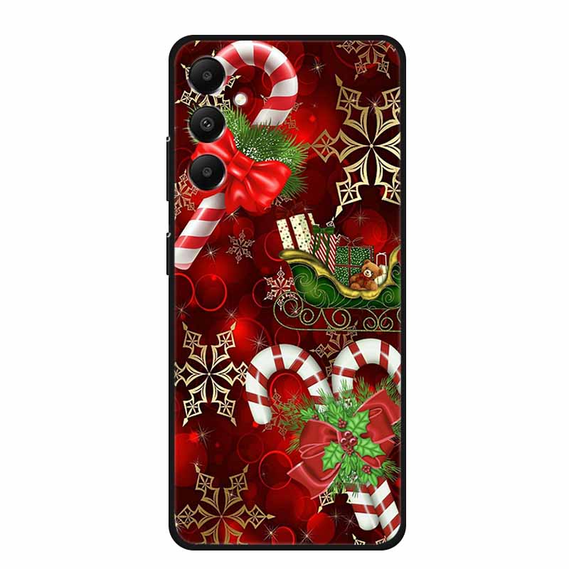 Christmas Phone Case For Samsung Galaxy A35 A 35 05 05s 15 25 55 Soft Silicone TPU Cover for Samsung A05s A05 A15 A25 A55 Case