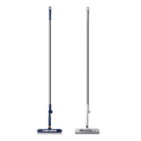 Ștergător de geamuri cu cap flexibil și colț rotativ la 180 de grade, panou rotativ, răzuitor dublu-față, perie încorporată, unealtă de curățare geamuri multi-unghiulară