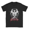 CAPRA DEMON Mens T Shirt  Novelty Tees Short Sleeve Round Collar TShirt Pure Cotton Plus Size Clothes