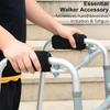 Universal Walker Hand Grip Padded Covers Nonslip Walker Cushion Foams for Folding Wheelchair Rollator Crutch Handle Pad