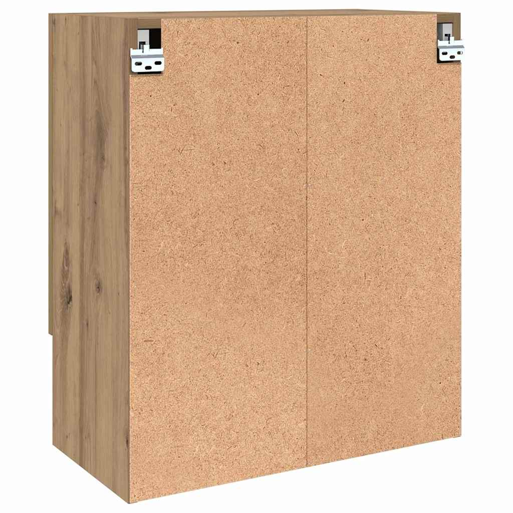 Artisan Oak Wall Mounted Cabinet 60 x 31 x 70 cm Particleboard