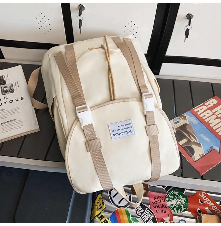 Backpack Men's Large Capacity Schoolbag Women's Casual Laptop Backpack For Middle School Students