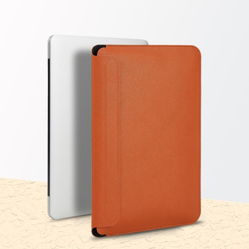 PU Magnetic Snap Protective Case for 13-16 Inch MacBook Air Laptop