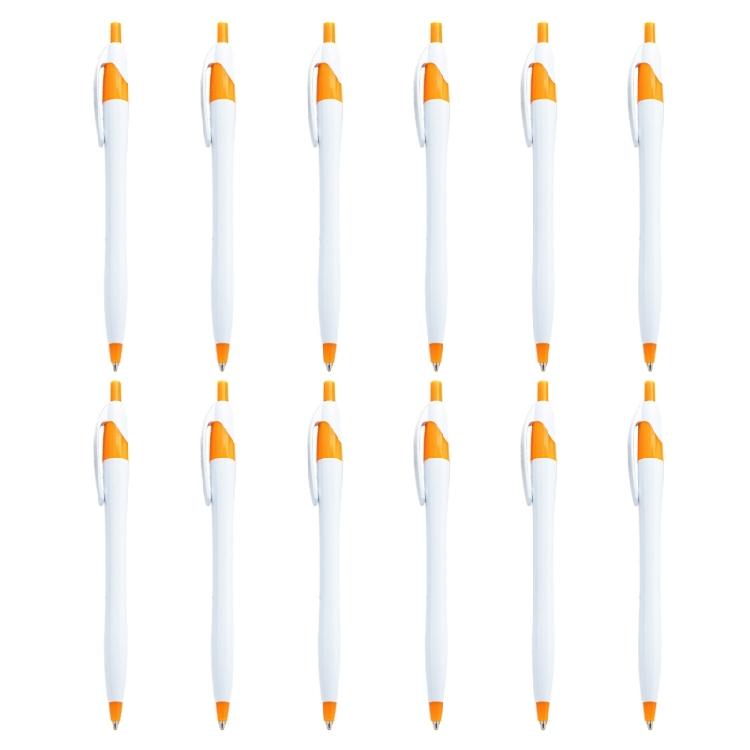 Plastic Ballpoint Pen with Pen Clip Signing Pen Office Signature Pen