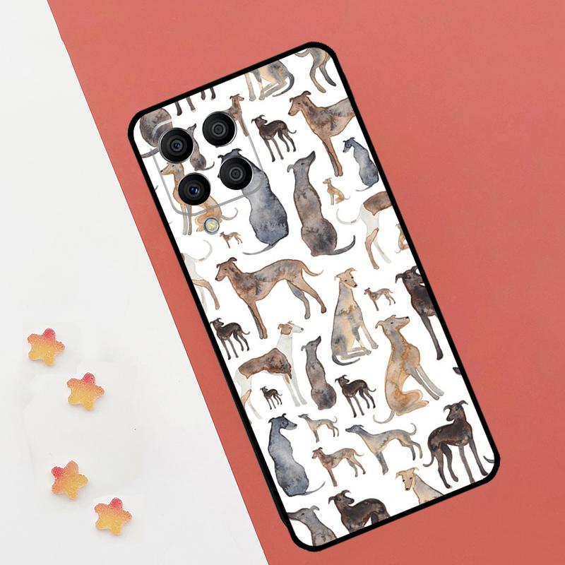 Greyhound For Samsung Galaxy M31 M55 M15 M11 M21 M13 M33 M35 M53 M14 M34 M54 M12 M32 M52 M06 M16 Case
