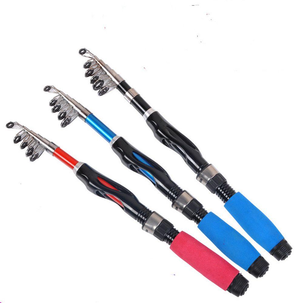 New Portable Small Sea Rod 1.1M/1.3M/1.5M Super Hard Travel Fishing Rod Rotating Fishing Rod Telescopic Fishing Rod Mini Long-range Blackfish Carp Rod