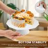 10inch Ceramic Cake Stand for Cupcakes Donuts Decorative Cake Pedestal Stand for Birthday Parties Weddings Baby Shower and Other