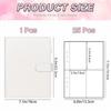 Fichário de Photocard Kpop com 25 páginas Álbum de Colecionador de Cartões de 4 Bolsos com 200 Slots para Cartões Capa de Couro PU Organizando Cartões