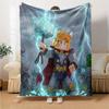Minecraft Flannel Blanket, High quality Comfortable for All Seasons, Home Decor, Warmth and Comfort