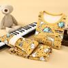 Children Pajamas Set Kids Baby Girls Boys Warm Underwear Clothing Cartoon Long Sleeve Sleepwear Pajamas Sets Kids Thermal Loungewear Autumn Winter