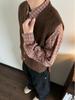 Unisex Autumn V-Neck Knitted Sleeveless Vest - Casual Korean Style Sweater for Layering