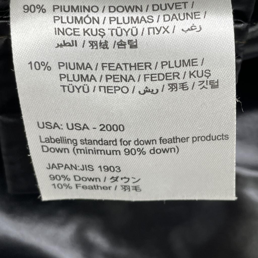 MONCLER Parallel RATEL Black Lamette Tweet Short Down Jacket Jacket 00 blackUsed