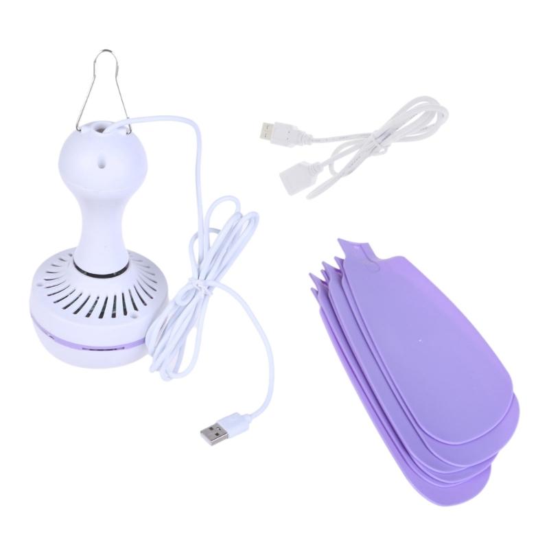 Portable USB 5V Tent Fan Celling Fan Outdoor Gazebo Fan Canopy Hanging Fan For Outdoor Dorm Tent Travel Home