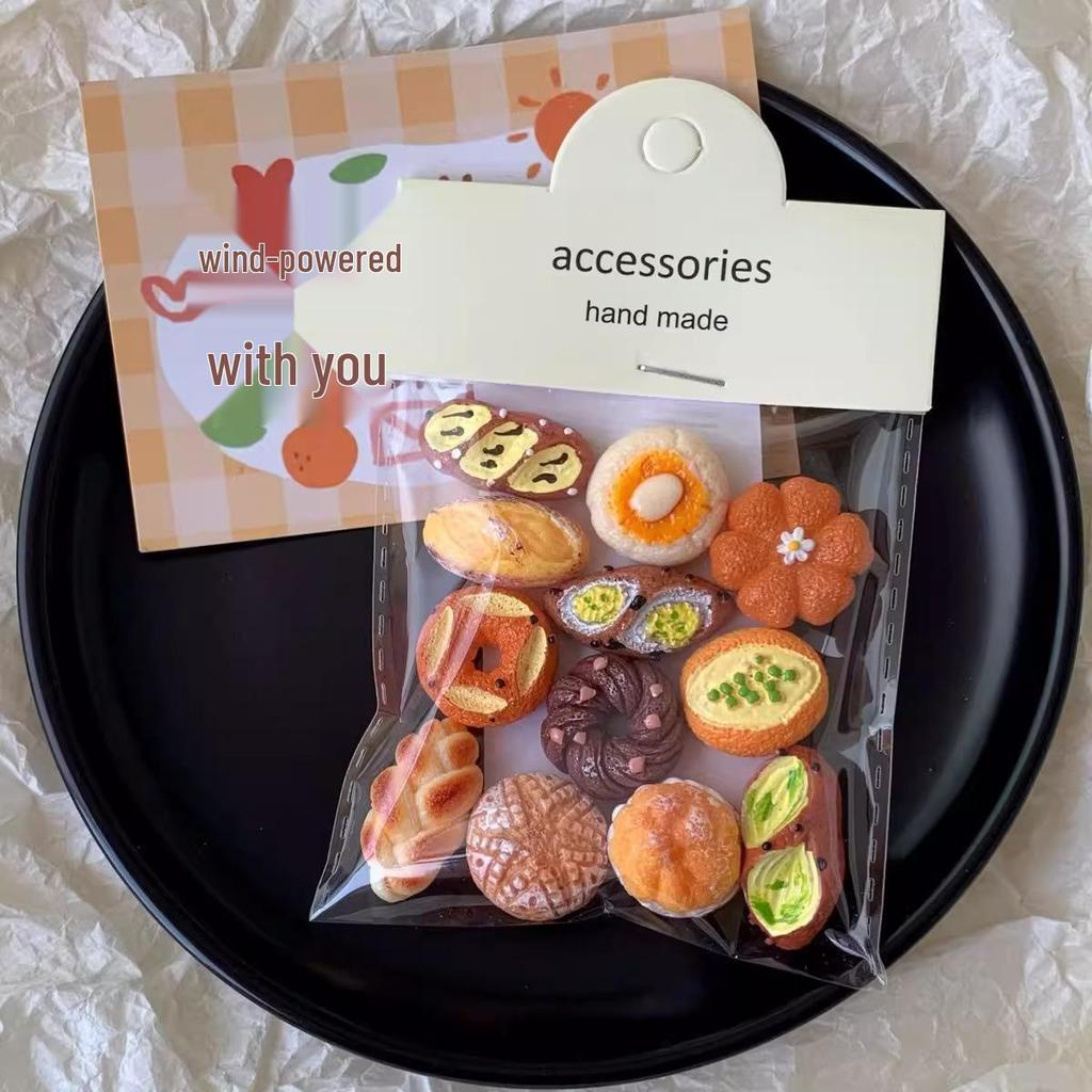 Mini European Lye Bread Fridge Magnet - Realistic Baking Decoration