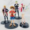 One Piece Onigashima Luffy, Zoro, Ace, & Sanji Anime Figurine Set