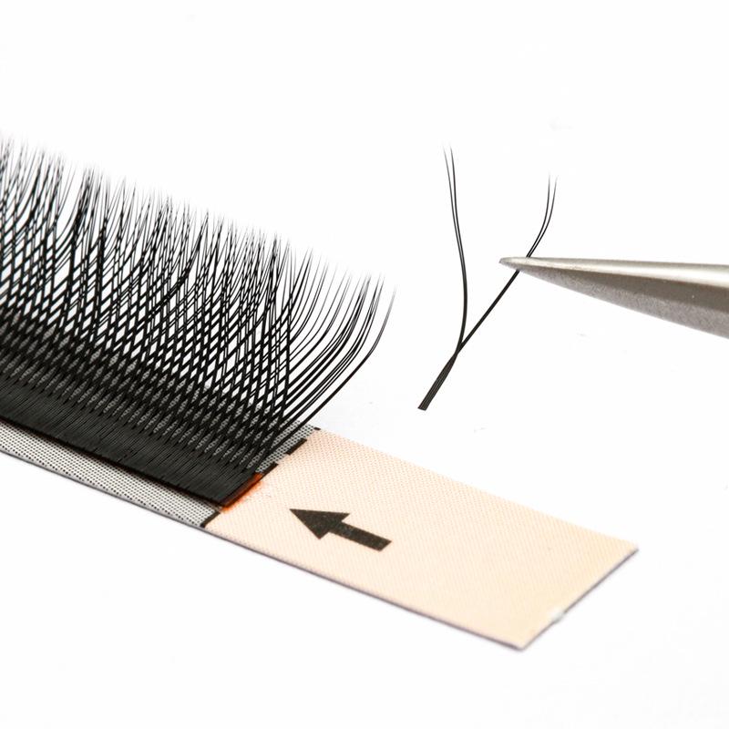 0.07yy Y-Shaped Soft Natural Individual Eyelash Extensions with Money Back Guarantee