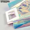 1pcs Reusable Laser Gift Bags with Handle, PVC Handbags, Heavy Duty Gift Wrap Bags Party Favors Bags