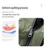 Men's White Duck Down Winter Jacket - Hooded, Windproof, Warm, Thickened, Couple Style