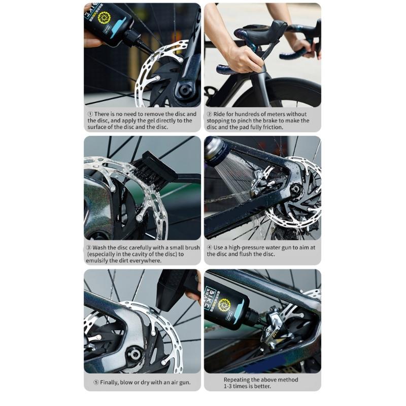 Restores Braking Power Bicycles Cleaner Bike Cleaning Brake Cleaner Cleaning Agent Maintenance Tool Eliminates Brake Noise
