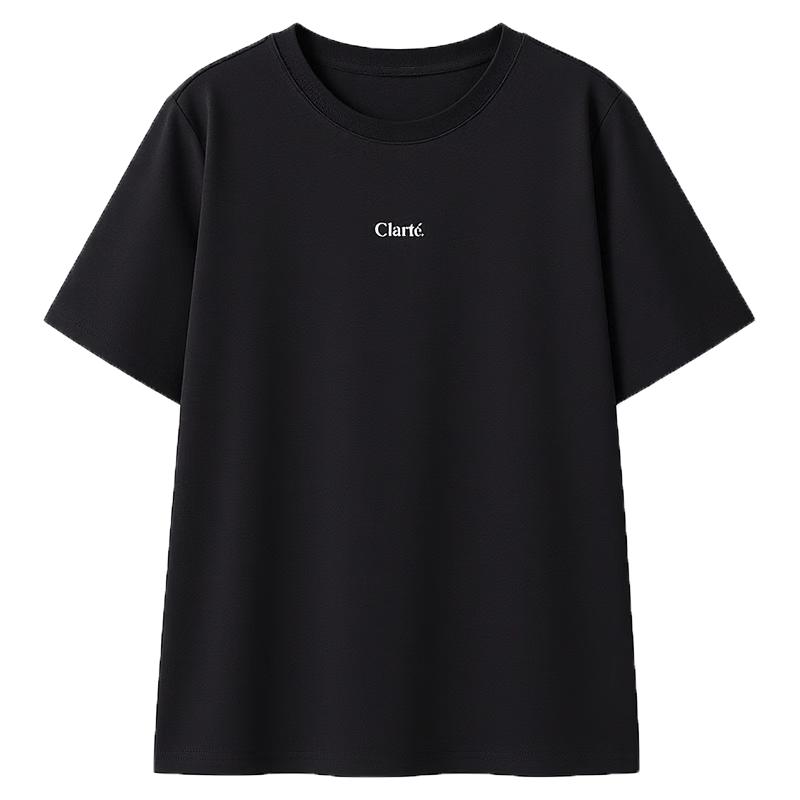 Qiusui Yiren Women s Antibacterial Cool-Touch Round Neck T-Shirt M