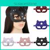 Elegant Fox Mask Made Of High-quality Pu Leather For Halloween Party And Masquerade