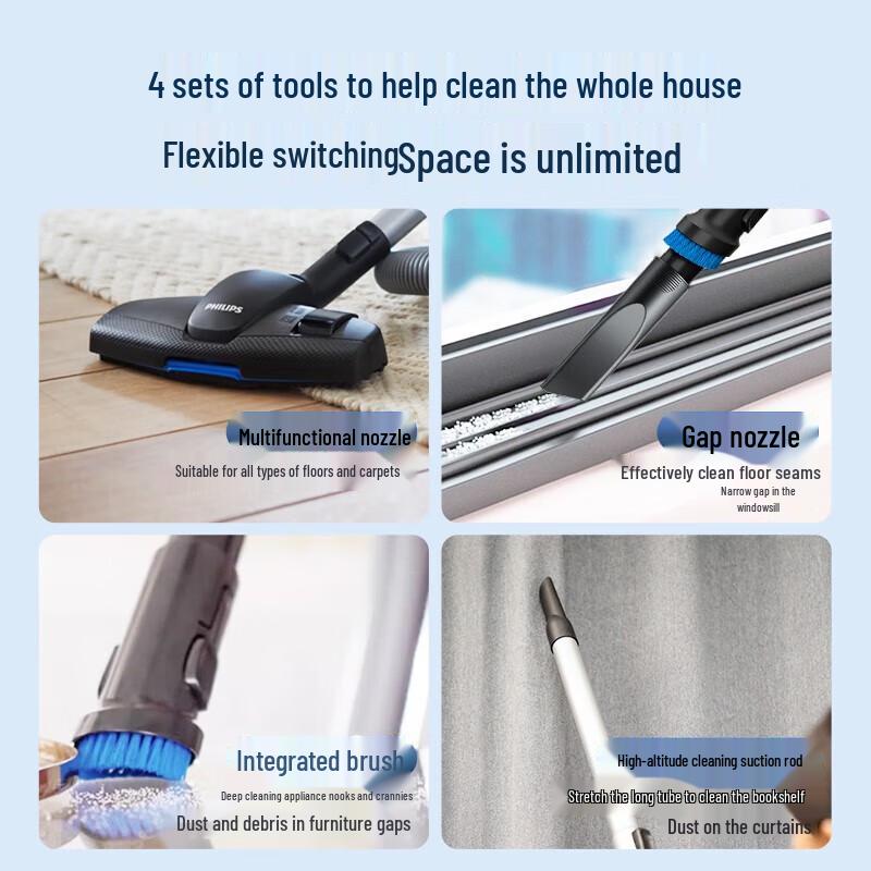 Philips FC9351 Wired Vacuum Cleaner CN plug (adapter included)