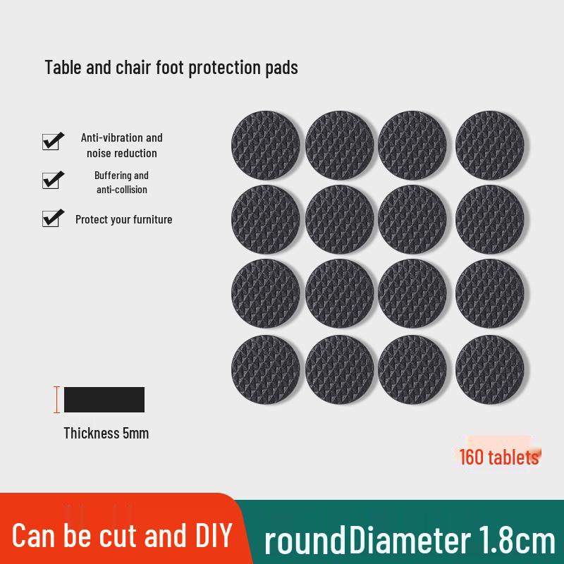 Anti-Slip Silent Wear-Resistant Table Leg Pads